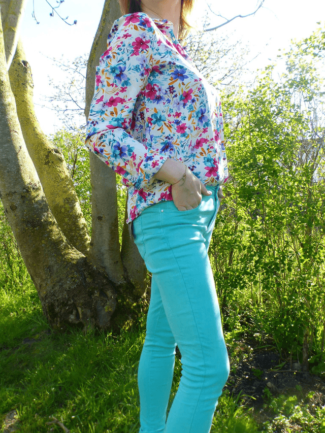 jeans vert 