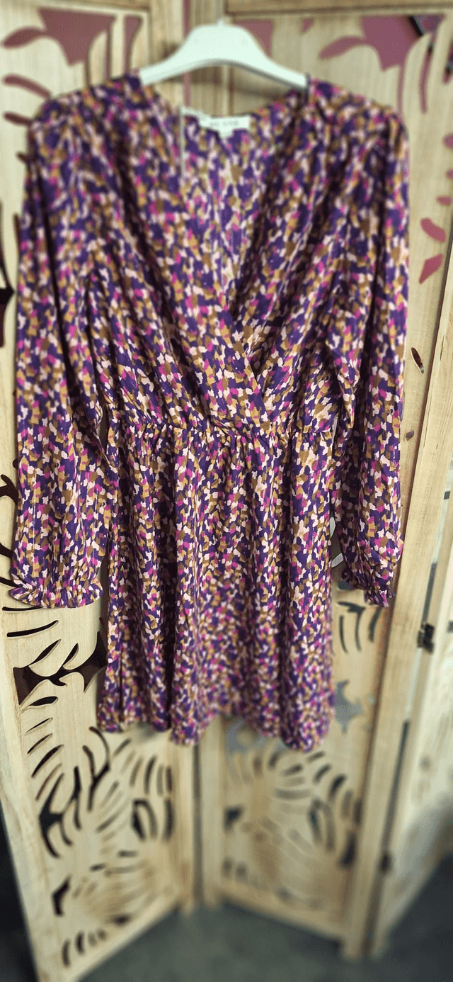 robe rose et fushia